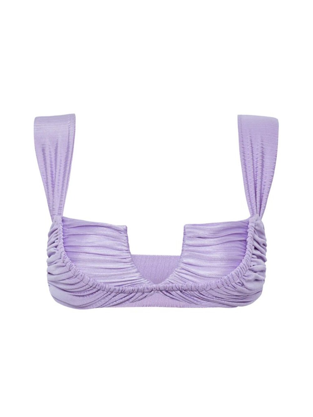 Divino Seas Eclat Lavender Silk Top L and Ana de Bretana Lavender Silk Bottom L